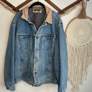 Vintage Wrangler Denim Flannel Lined Jean Jacket